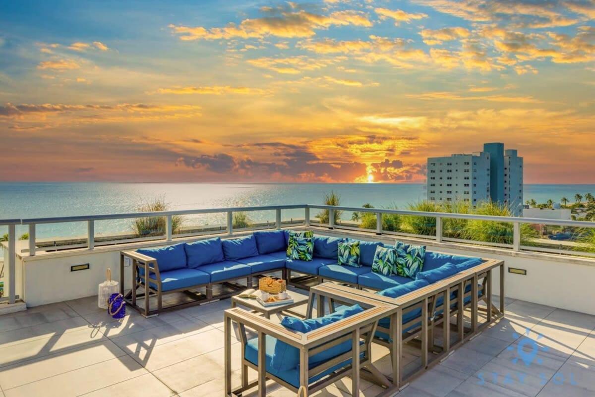 Rooftop Pool & Hot Tub - Gym - Hollywood Beach Exteriér fotografie