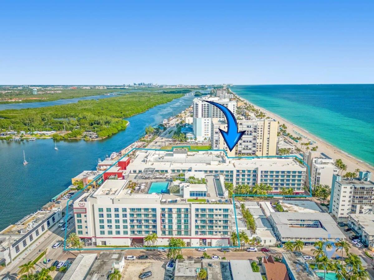 Rooftop Pool & Hot Tub - Gym - Hollywood Beach Exteriér fotografie