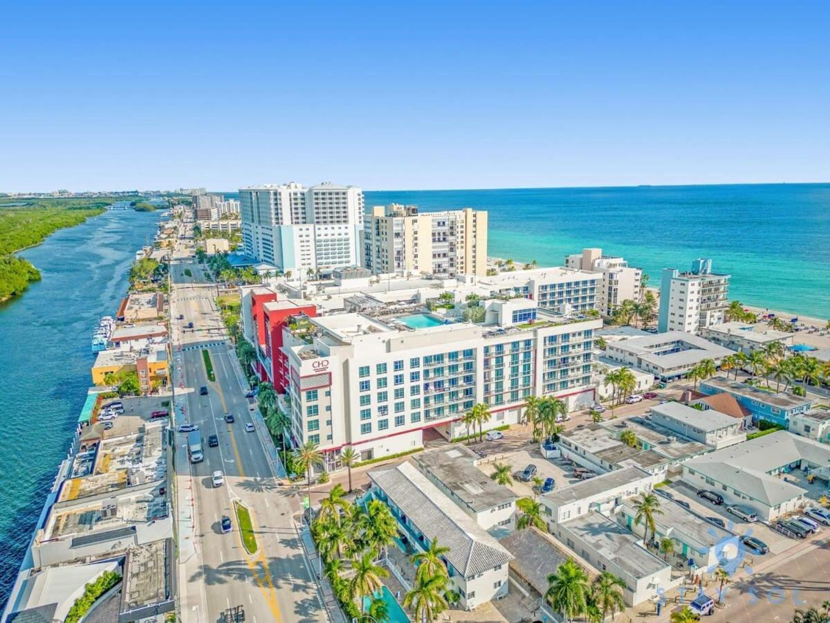 Rooftop Pool & Hot Tub - Gym - Hollywood Beach Exteriér fotografie