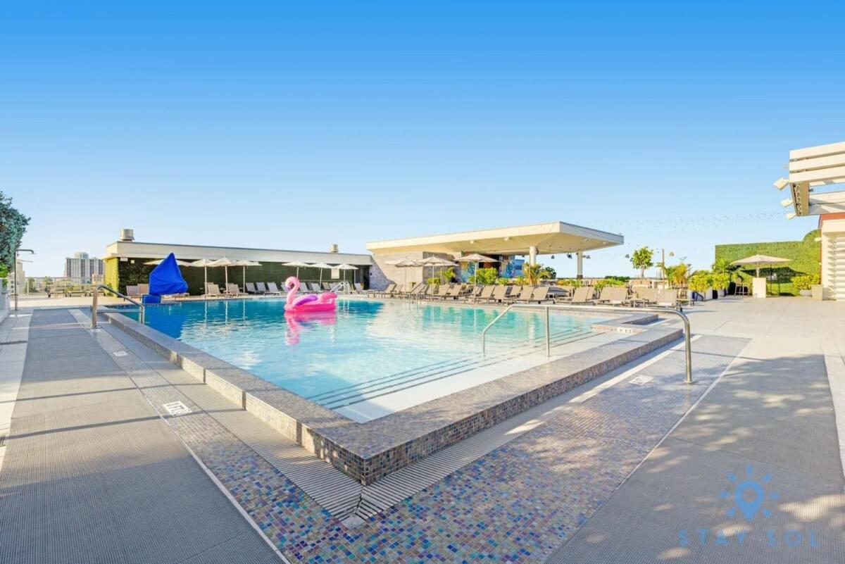 Rooftop Pool & Hot Tub - Gym - Hollywood Beach Exteriér fotografie