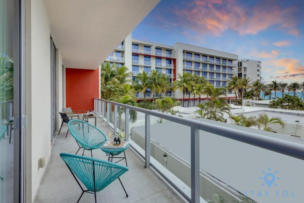 Rooftop Pool & Hot Tub - Gym - Hollywood Beach Exteriér fotografie