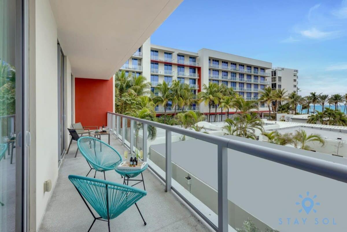 Rooftop Pool & Hot Tub - Gym - Hollywood Beach Exteriér fotografie