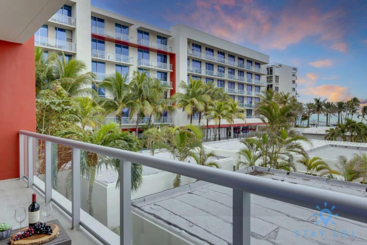 Rooftop Pool & Hot Tub - Gym - Hollywood Beach Exteriér fotografie