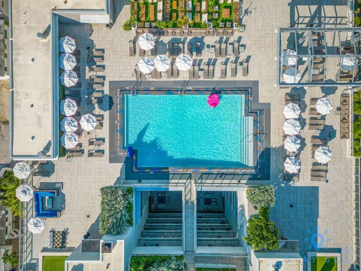 Rooftop Pool & Hot Tub - Gym - Hollywood Beach Exteriér fotografie