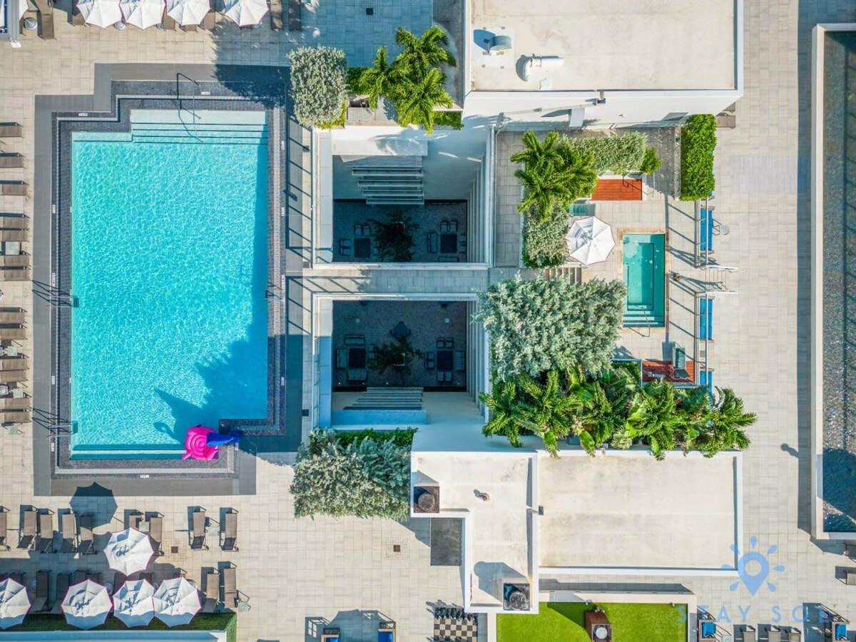 Rooftop Pool & Hot Tub - Gym - Hollywood Beach Exteriér fotografie