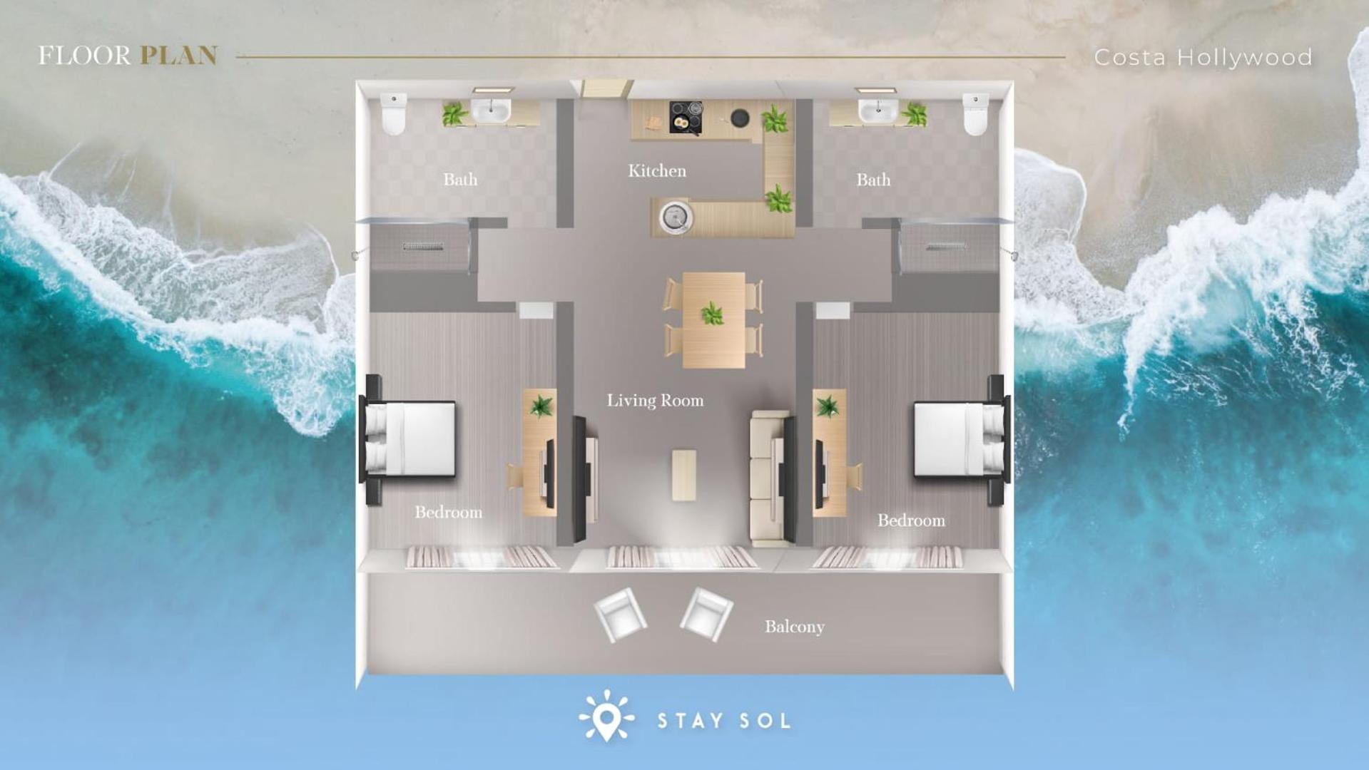 Rooftop Pool & Hot Tub - Gym - Hollywood Beach Exteriér fotografie